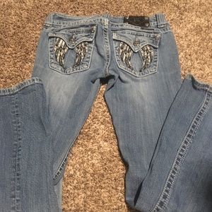 Angel wing Miss me jeans
